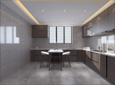 320平现代简约厨房