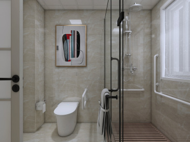 160平禅意日式卫生间