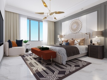 167平象湖壹号现代风格-简约风的一点波澜