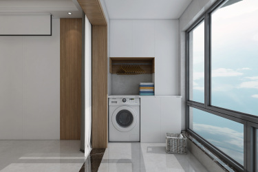 160平禅意日式阳台