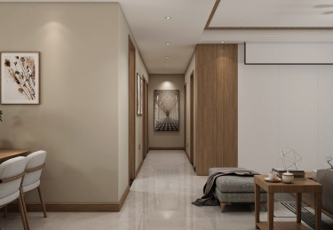 160平禅意日式走廊