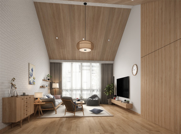 340平禅意日式客厅