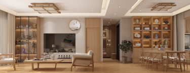 340平禅意日式客厅