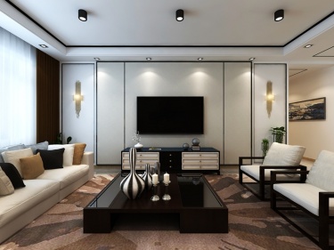 130平亚泰华府新中式风格