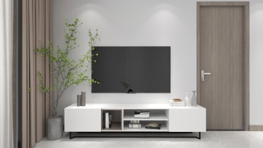 88平现代简约客厅