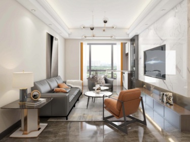 88平大境天成现代风格