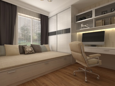 110平雅致新中儿童房