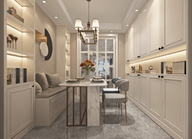 84平原木风餐厅