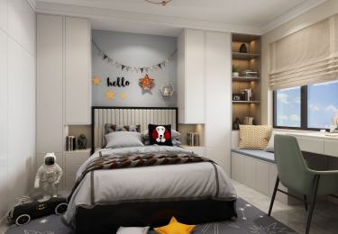 181平现代简约儿童房