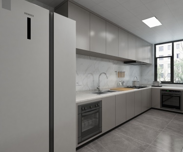 210平现代简约厨房