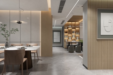 210平现代简约玄关