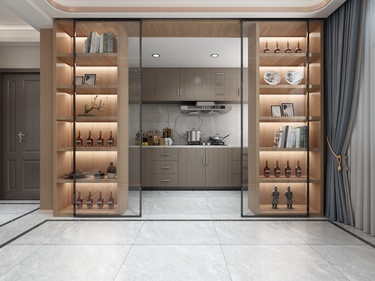 115平雅致新中厨房