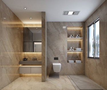 270平现代简约卫生间