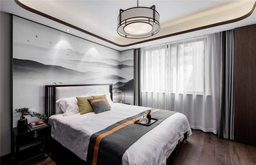 131平雅致新中卧室
