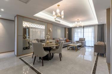 140平4室现代简约客厅