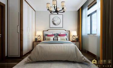 235平4室雅致新中卧室