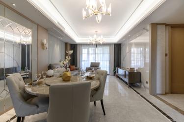 140平4室现代简约客厅