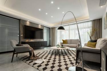 190平4室原木风客厅