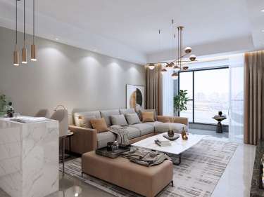 87平有色地质家园现代风格