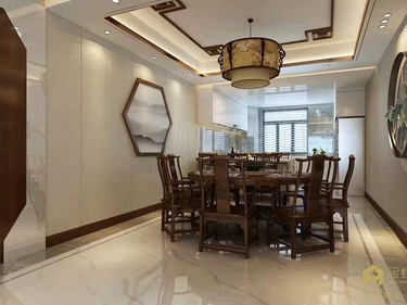 235平新城吾悦首府新中式风格