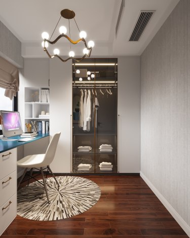 88平原木风书房