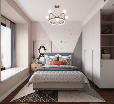 88平原木风卧室