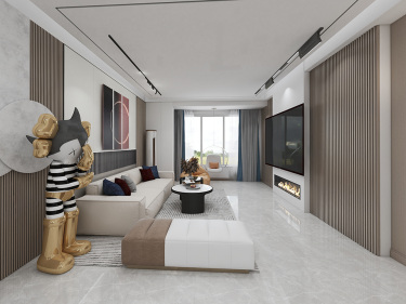 140平禅意日式客厅