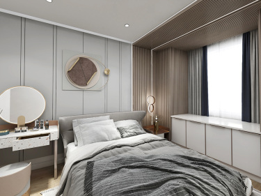 140平禅意日式卧室