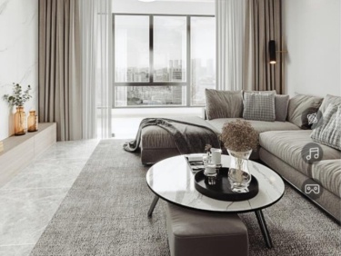 132平仙龙湾山庄现代风格