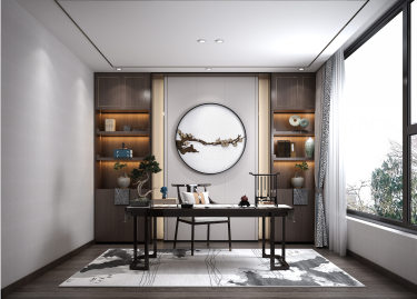 158平雅致新中卧室