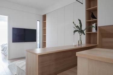 80平禅意日式客厅