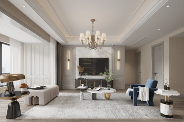 200平原木风客厅