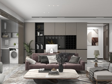 146平新湖明珠城-湖滨苑现代风格