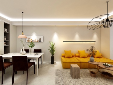 95平新城明珠湖-湖滨苑现代风格