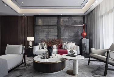 69平雅致新中客厅