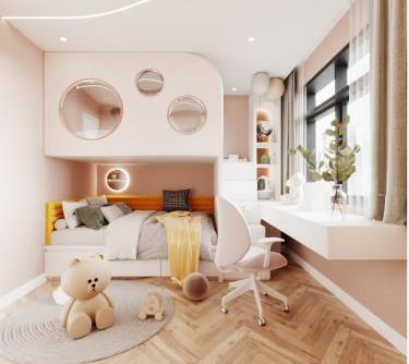 115平雅致新中儿童房