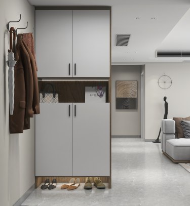 133平现代简约玄关