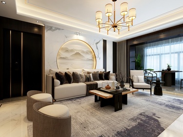 220平怡佳天一城新中式风格