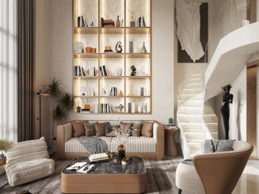 220平东湖大郡现代风格-轻奢