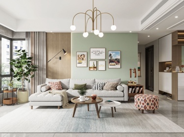 125平颐和江山北欧风格-城中心的一抹绿