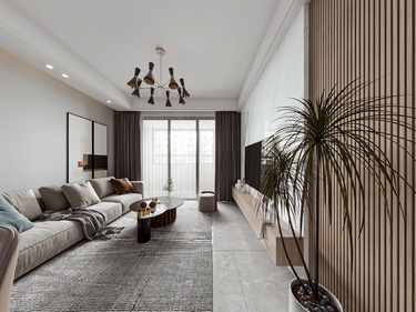 93平玖珑花园湾现代风格