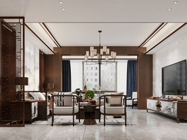 226平鸿文雅苑新中式风格