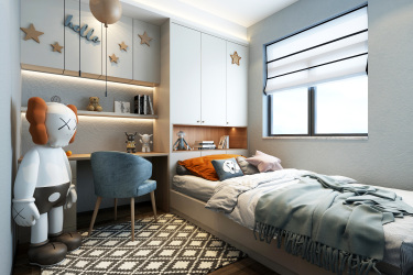 147平雅致新中卧室