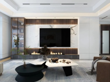 160平绿地山鼎庄园现代风格