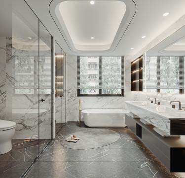 430平现代简约卫生间