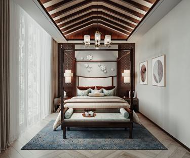 430平现代简约老人房