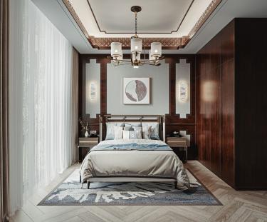 430平现代简约老人房