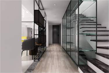 500平现代简约走廊