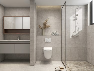 400平禅意日式卫生间