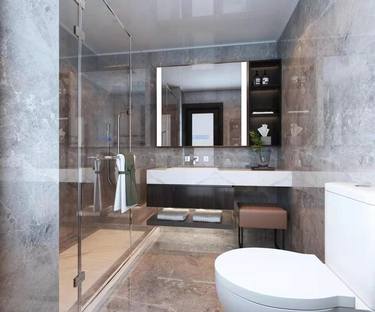 140平雅致新中卫生间